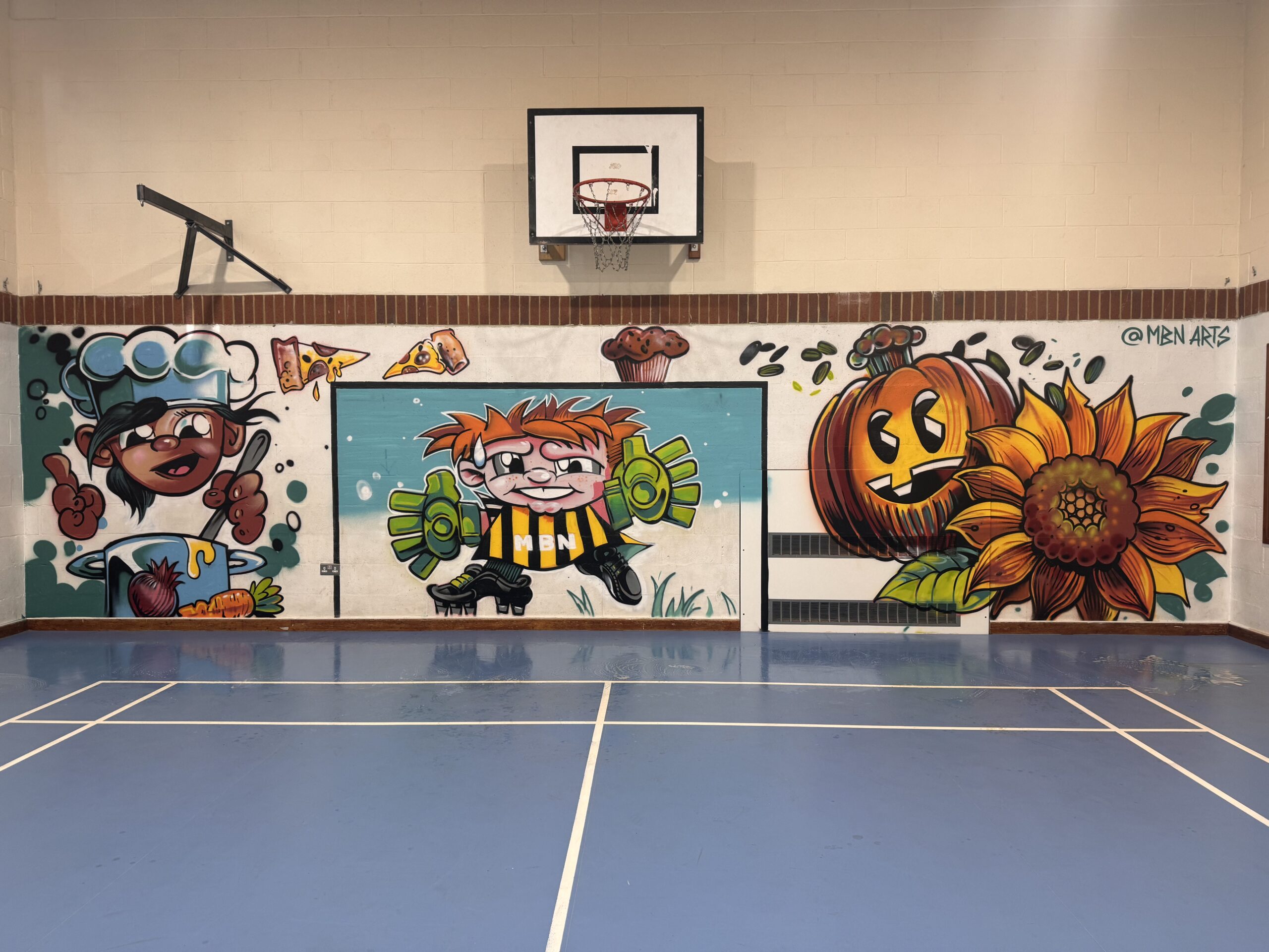 Verwood Hive Mural Project 10