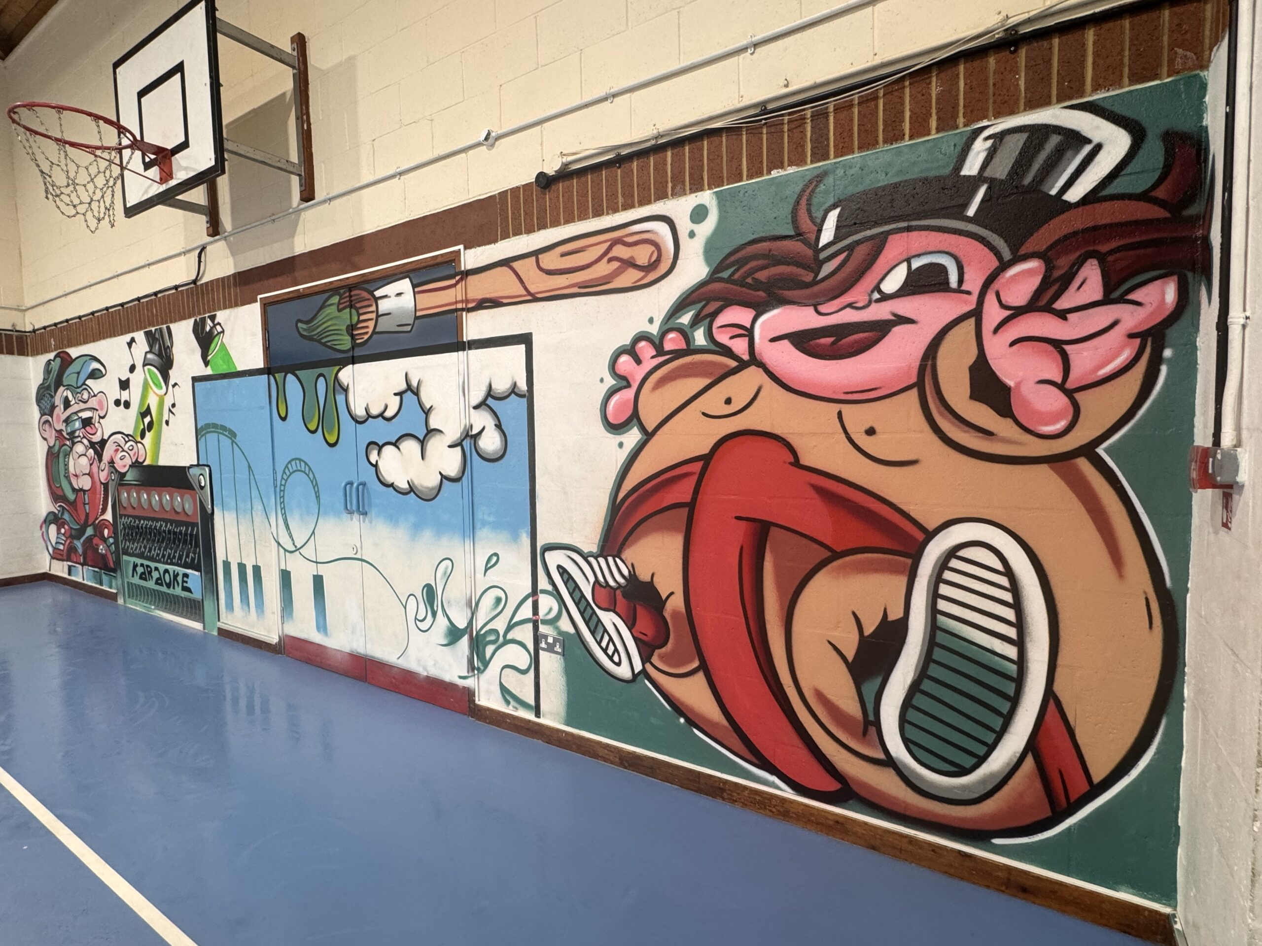 Verwood Hive Mural Project 13