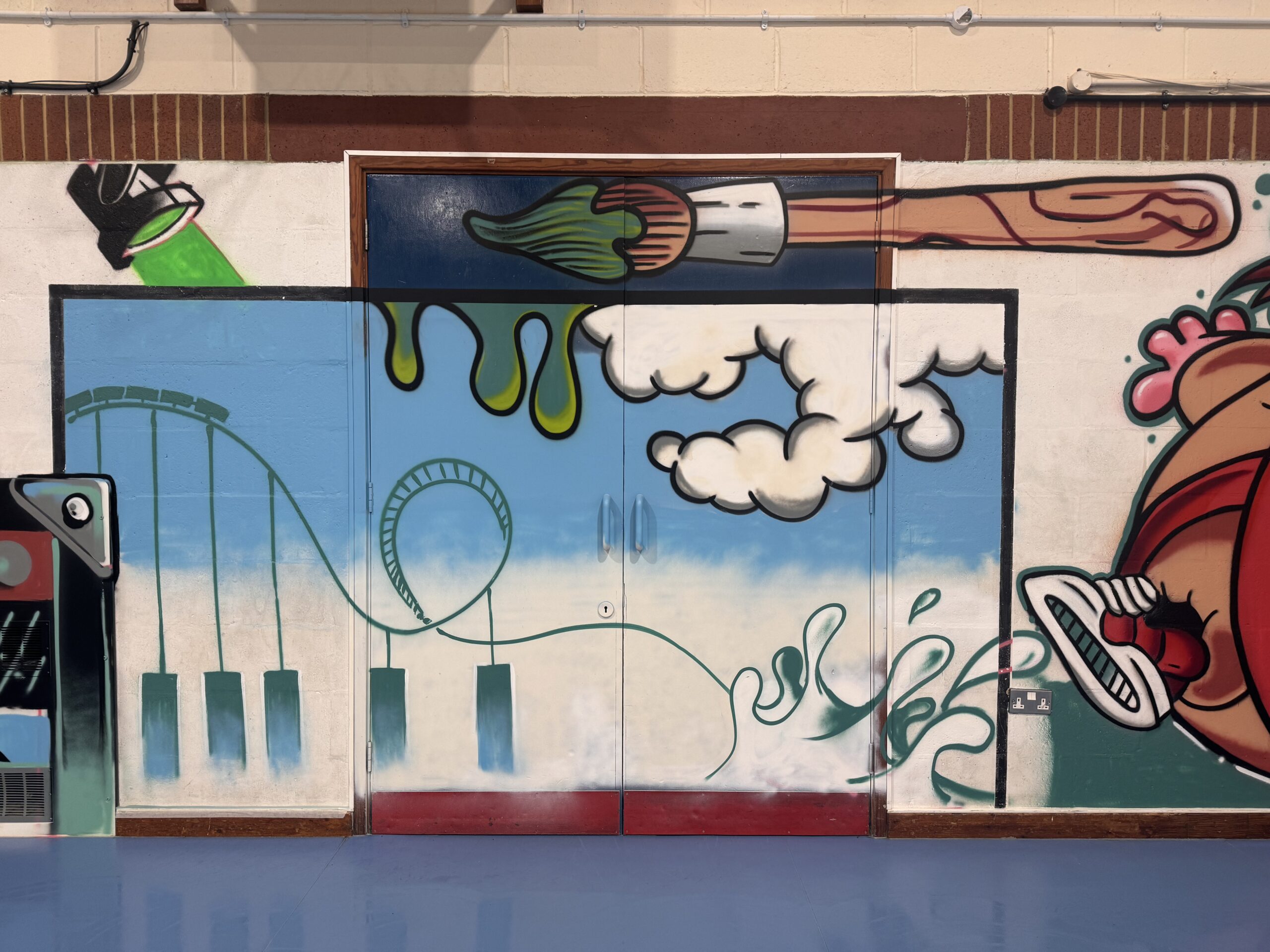Verwood Hive Mural Project 15