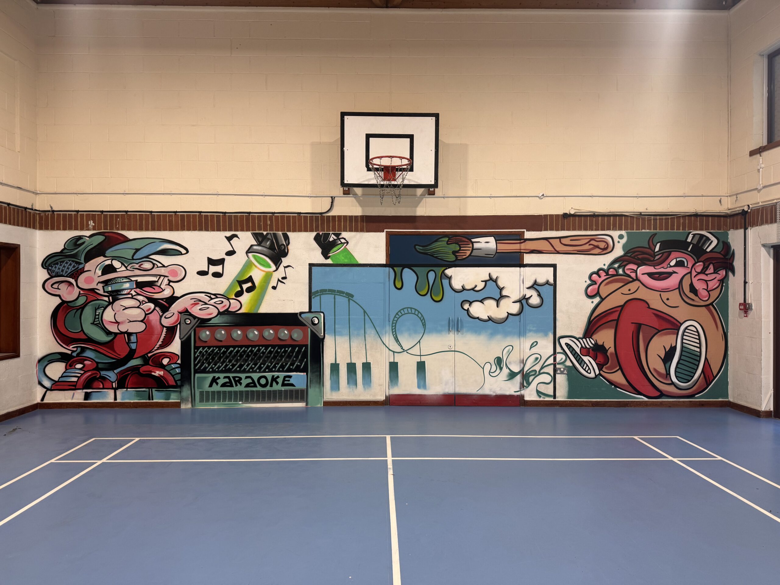 Verwood Hive Mural Project 17
