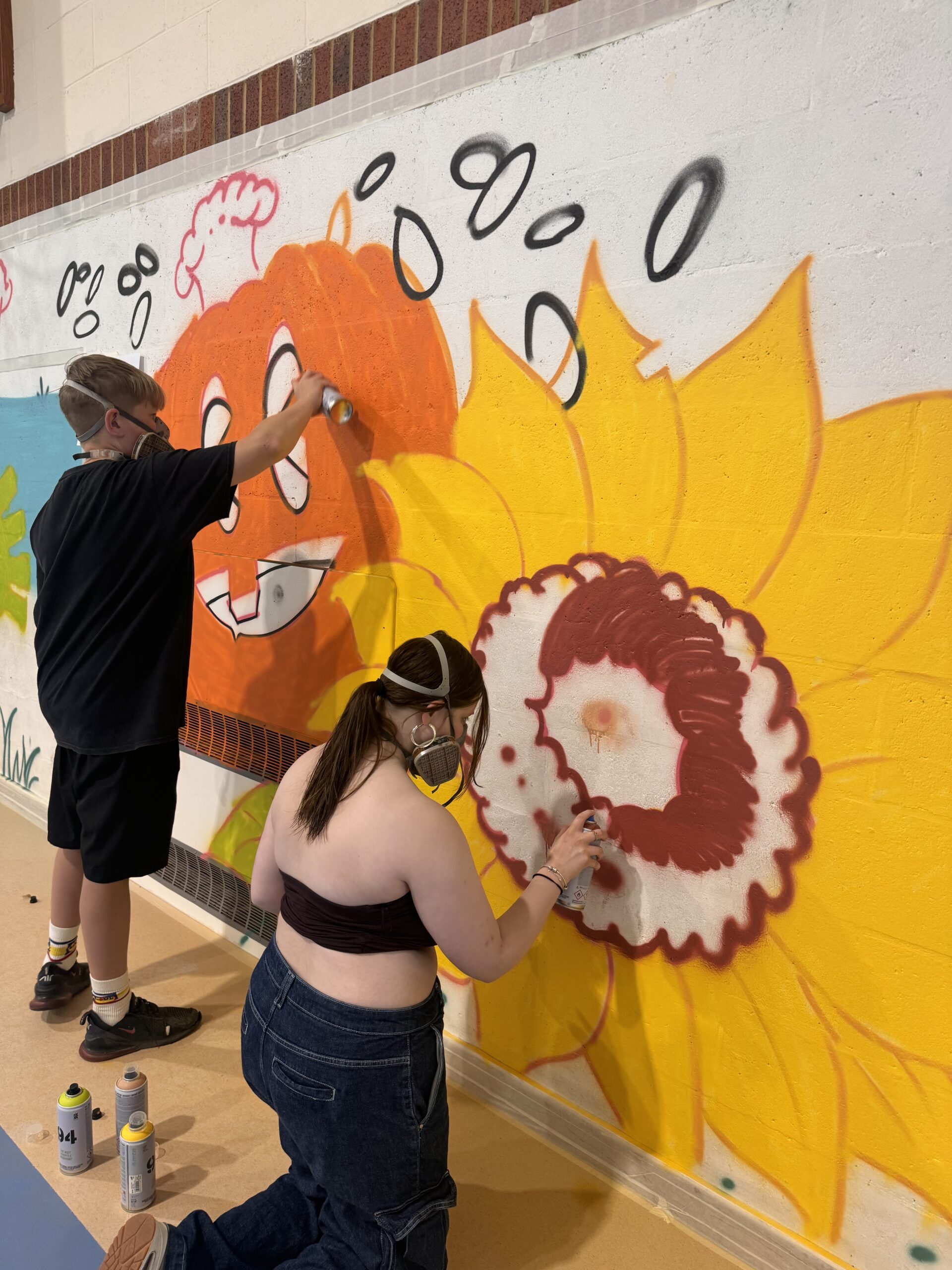 Verwood Hive Mural Project 18
