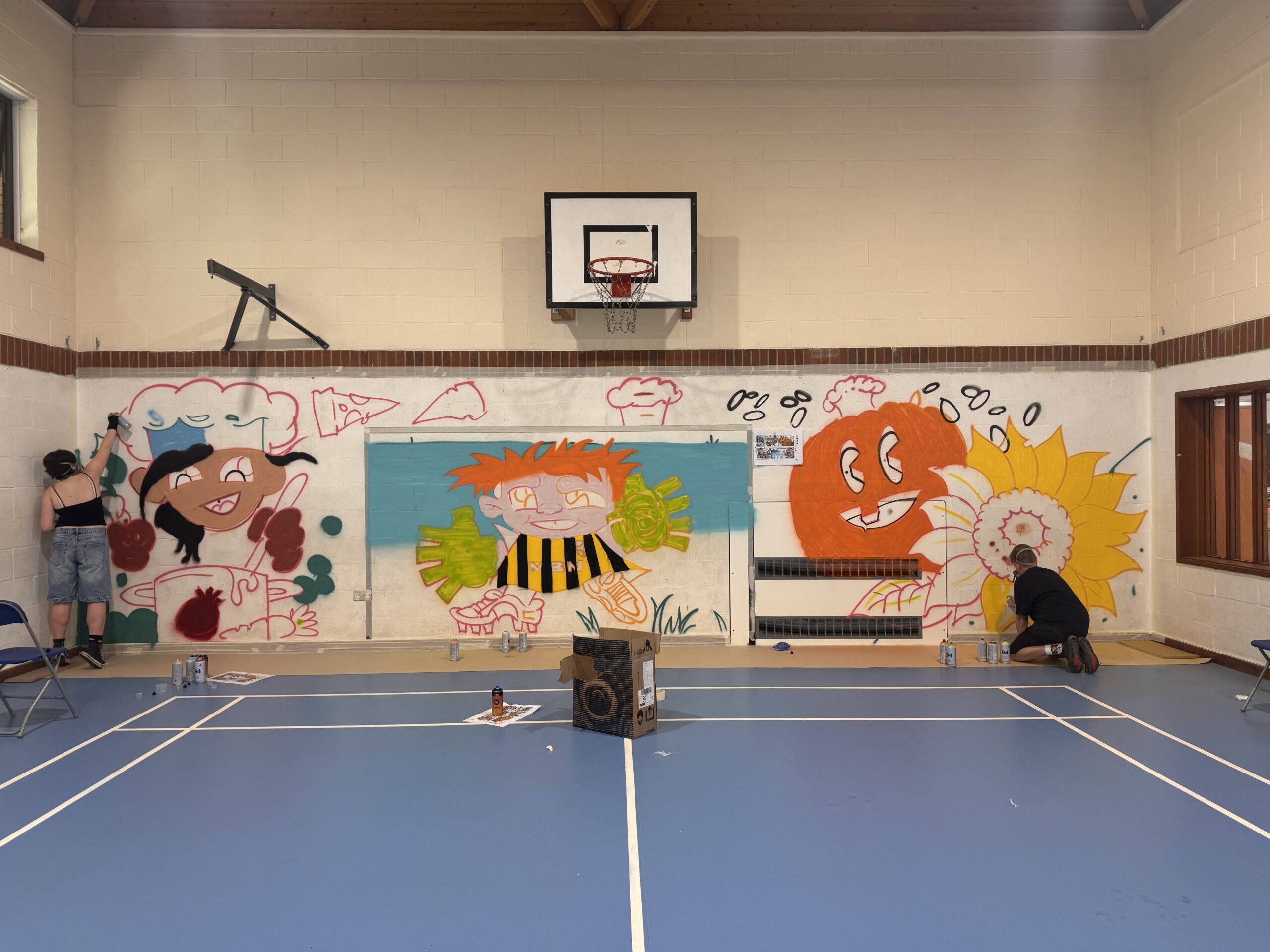 Verwood Hive Mural Project 19
