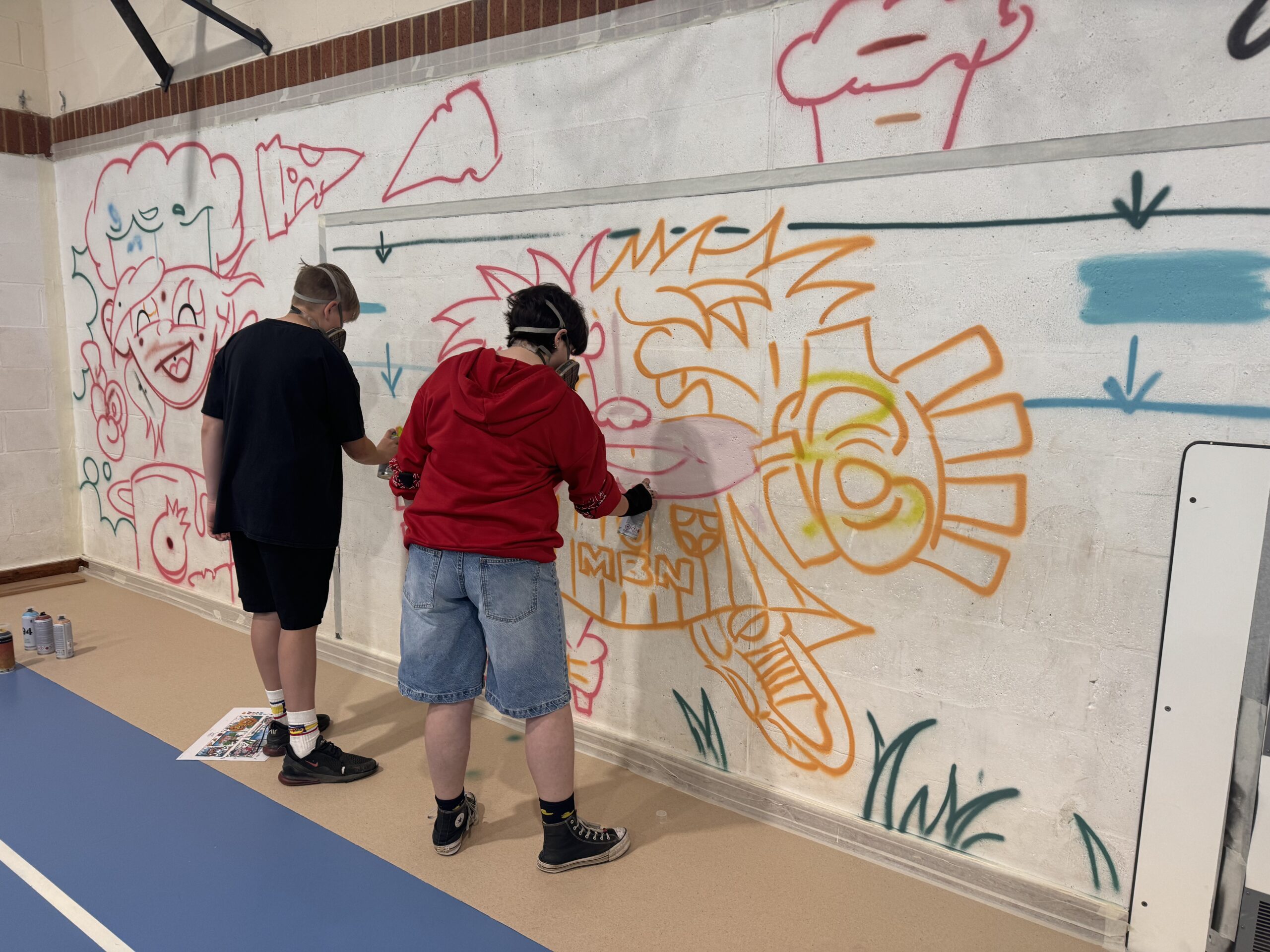 Verwood Hive Mural Project 22