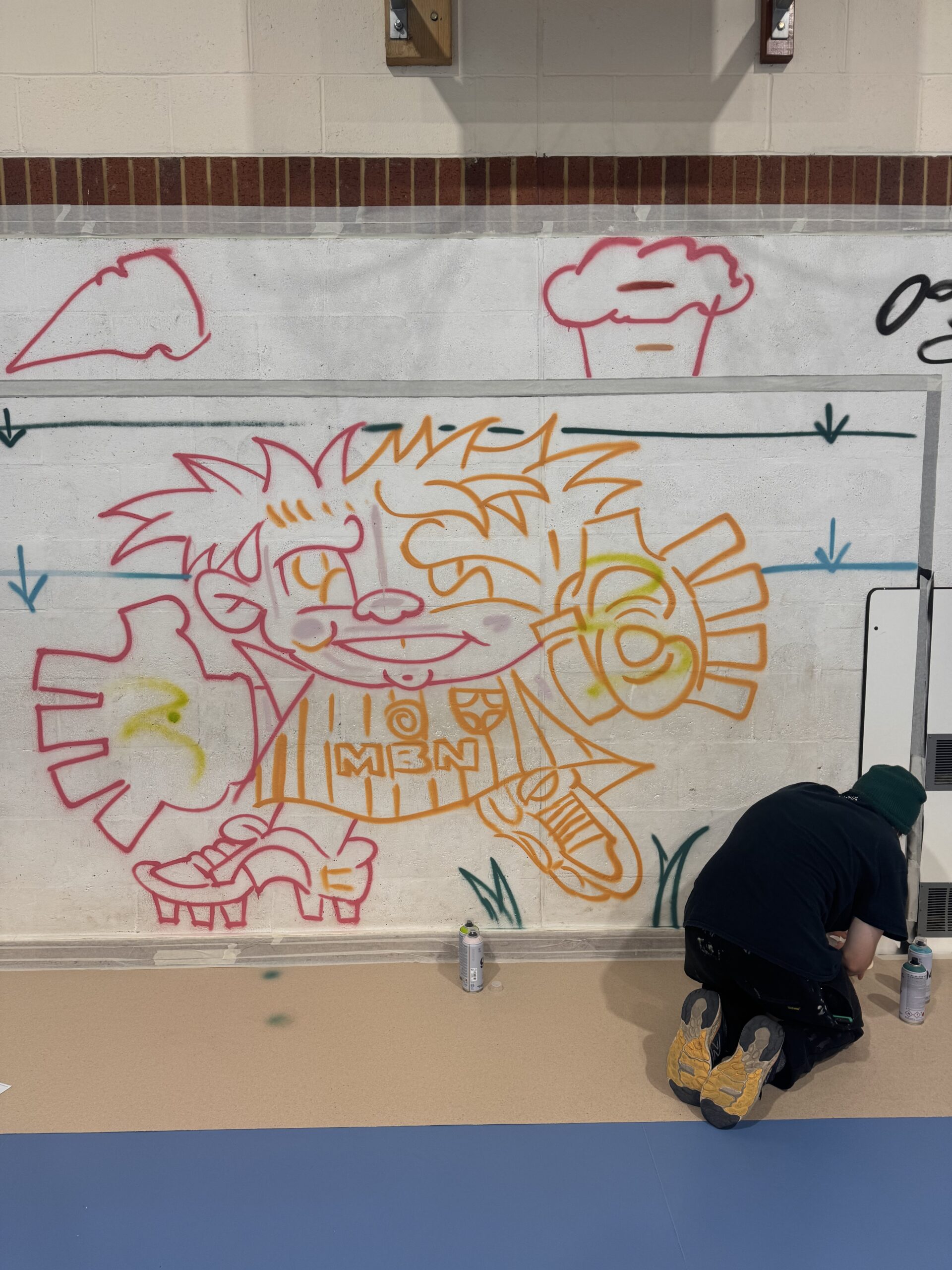 Verwood Hive Mural Project 23