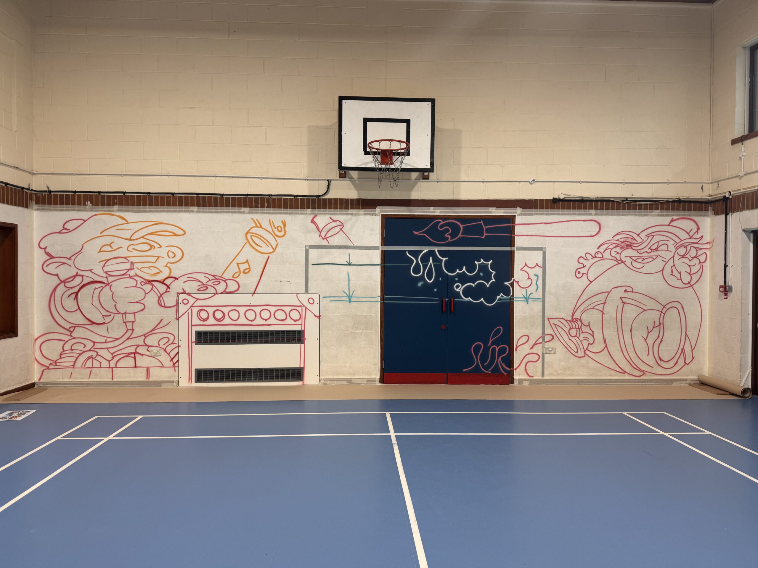 Verwood Hive Mural Project 24