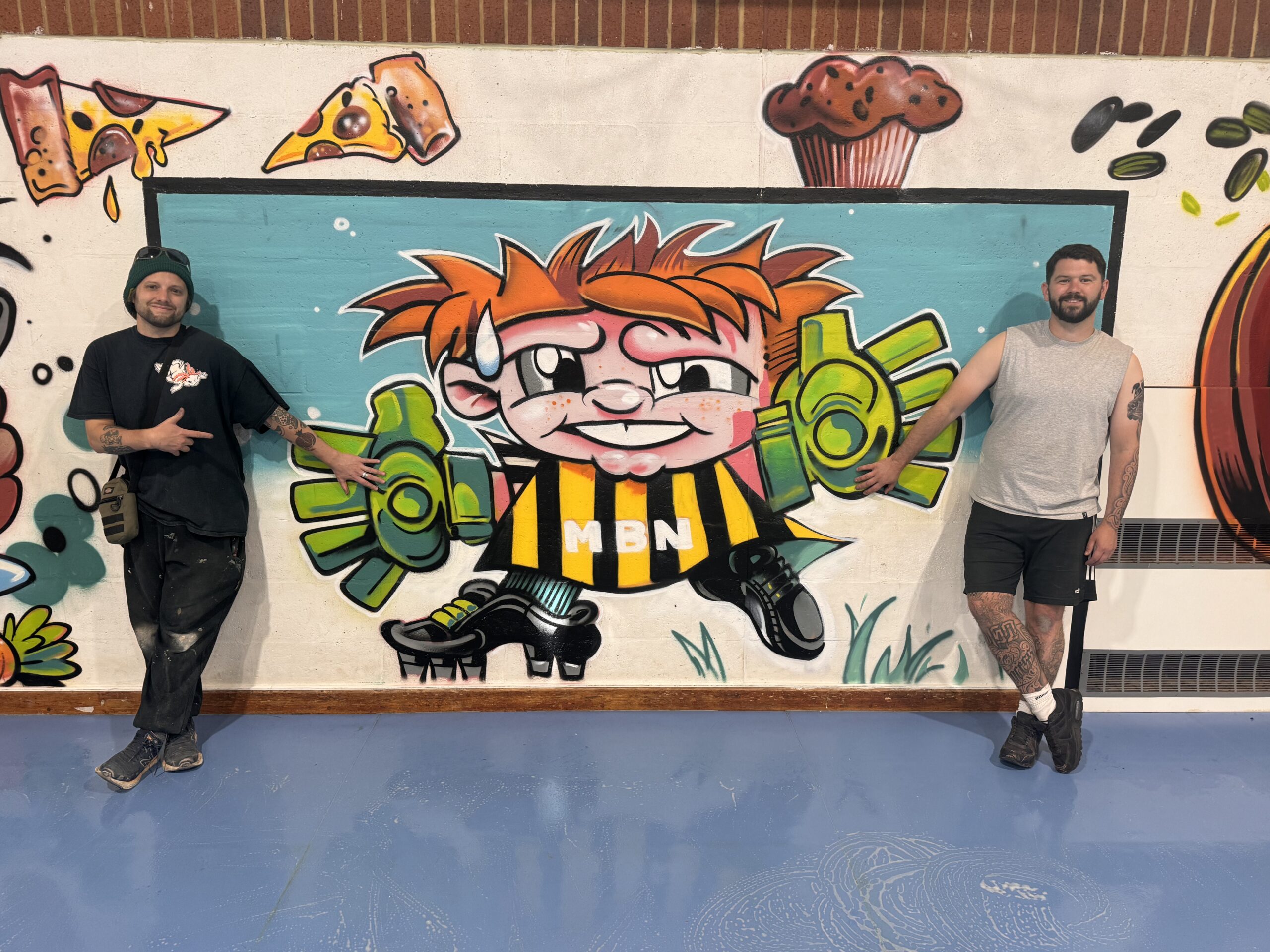 Verwood Hive Mural Project 3