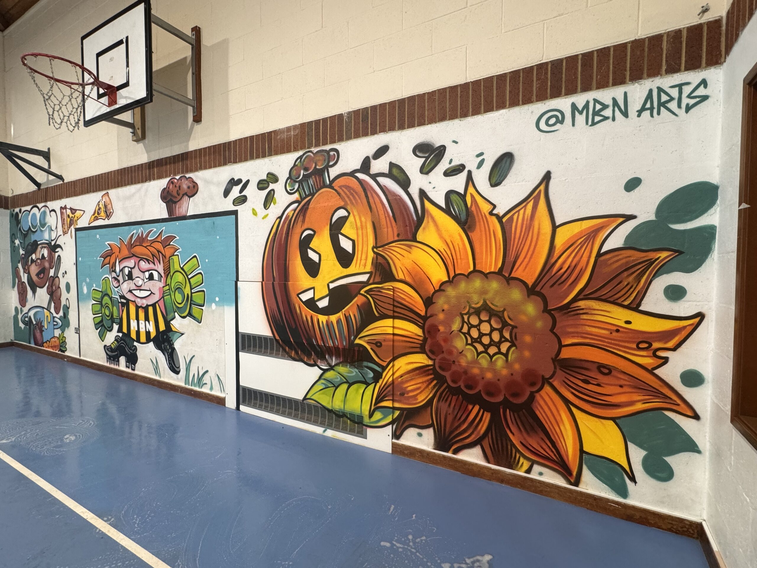 Verwood Hive Mural Project 5