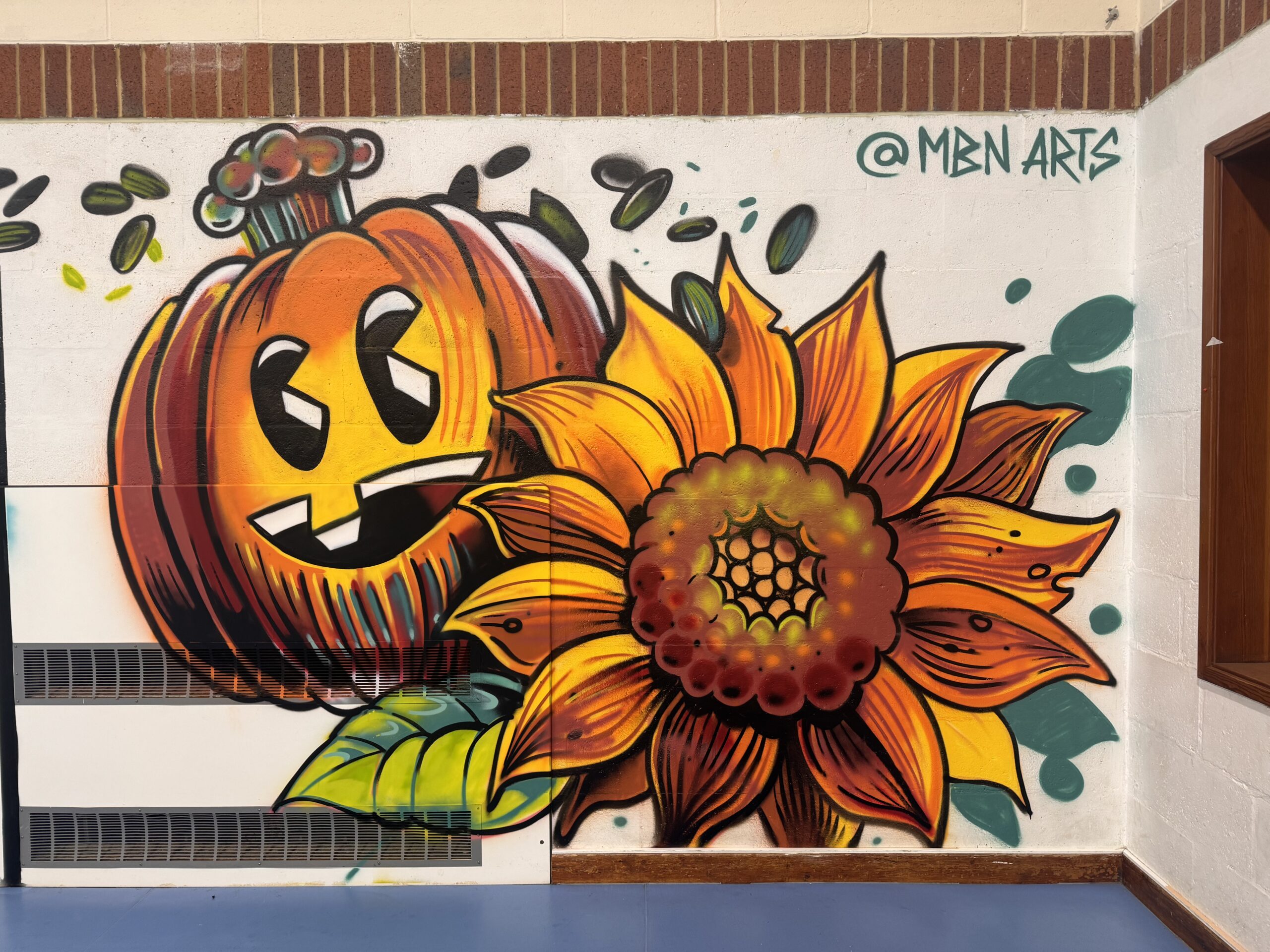 Verwood Hive Mural Project 6
