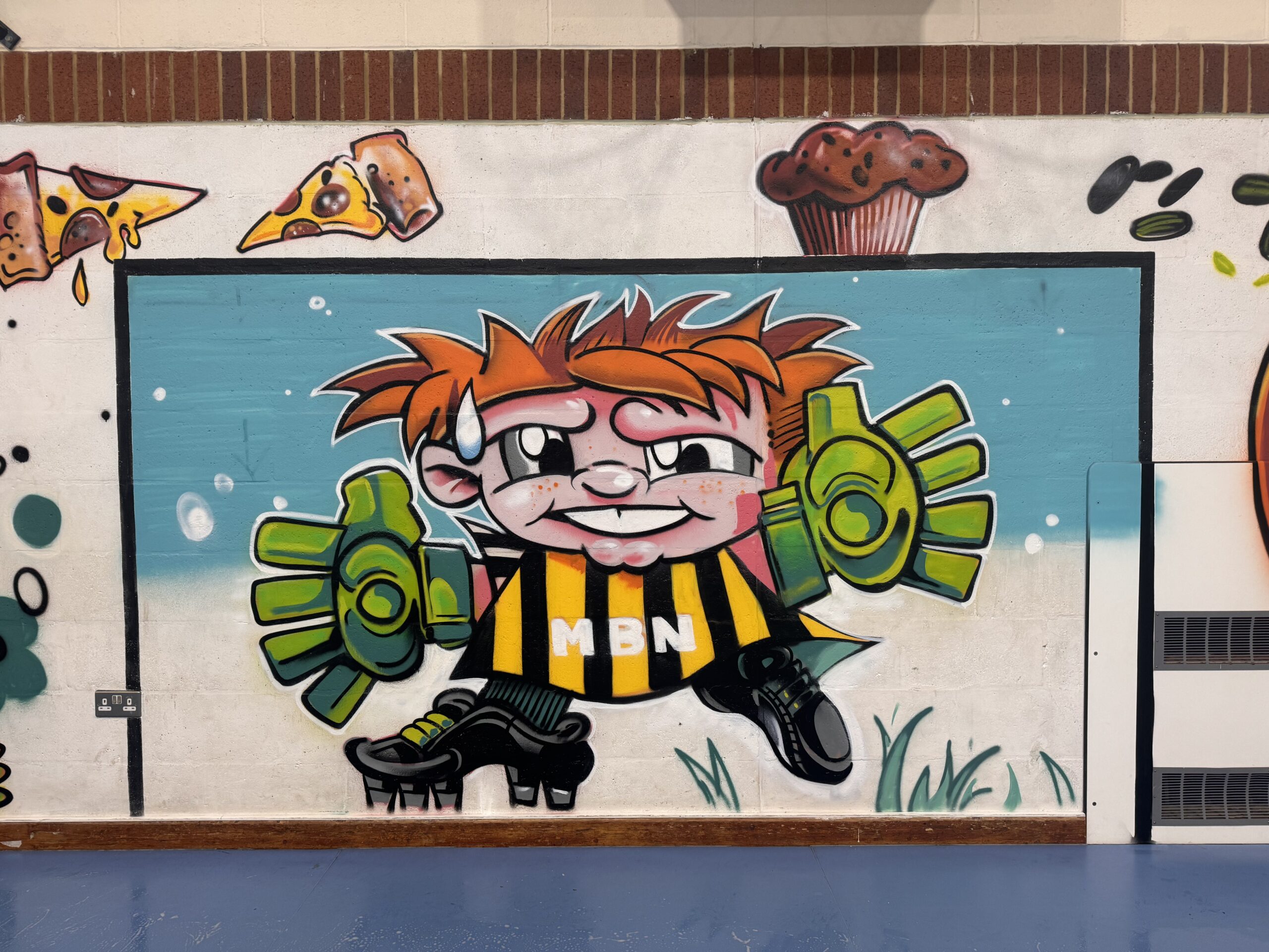 Verwood Hive Mural Project 8